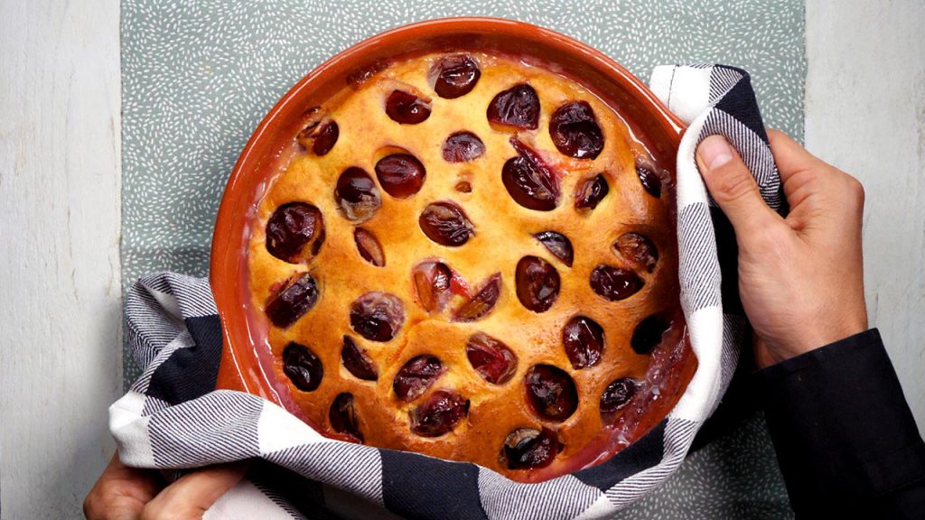 Clafoutis aux prunes - Recettes dietplus