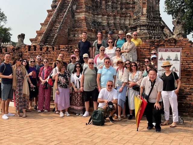 Les franchisés dietplus lors du voyage en ThaÏlande