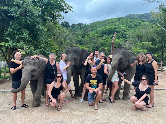 Les franchisés dieptlus lors du voyage de parrainage en Thaïlande en 2025