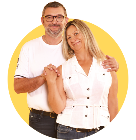 Severine et Michael, ambassadeurs dietplus.